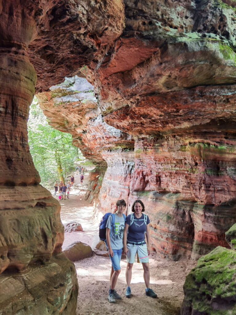 Geheimtipp Deutschland Sehenswürdigkeiten - die Altschlossfelsen in der Pfalz